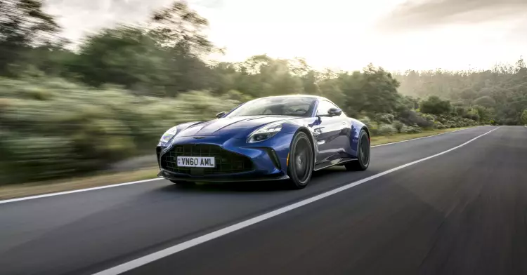 Image of a Aston Martin Vantage sports car