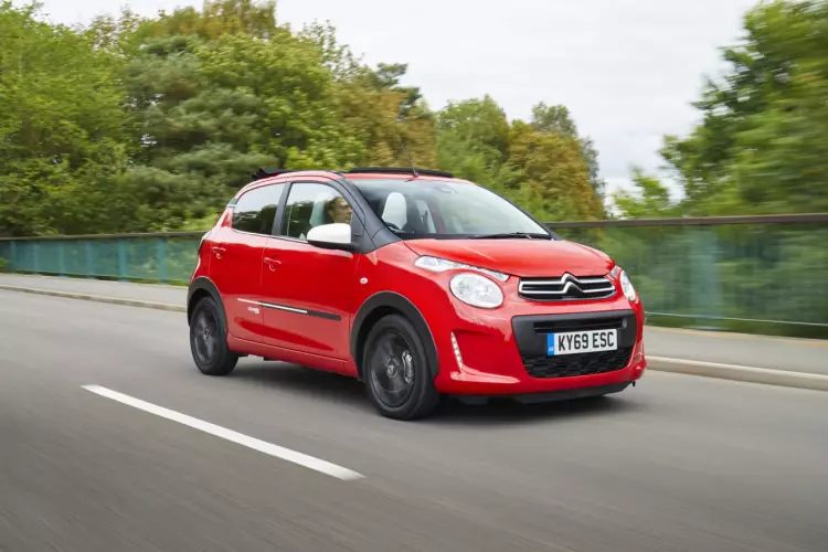 Image of a Citroen C1 city car