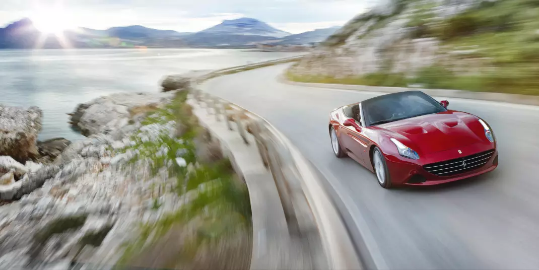 Image of a Ferrari California car