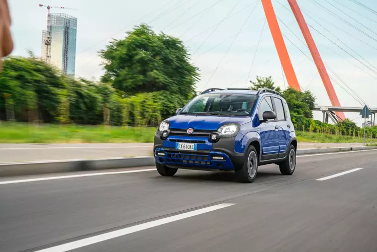 Image of a Fiat Panda city car