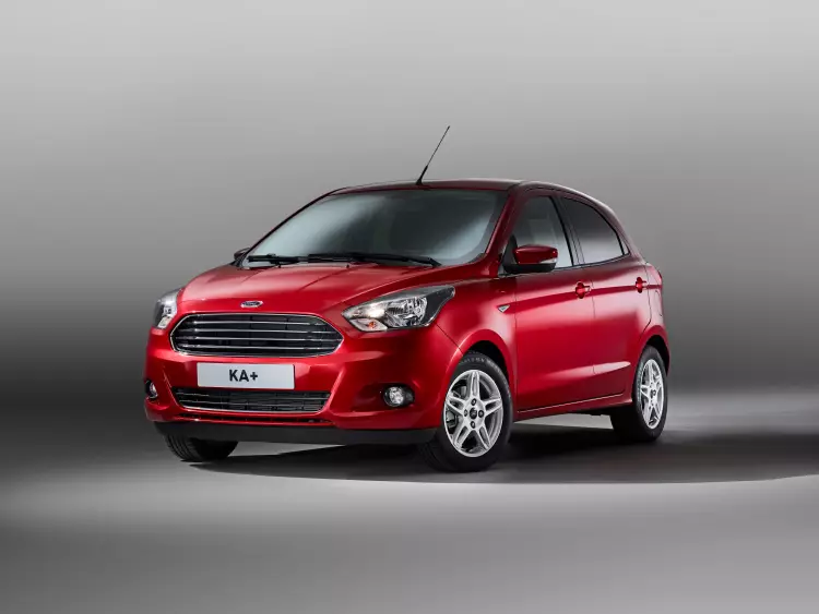 Image of a Ford Ka city car