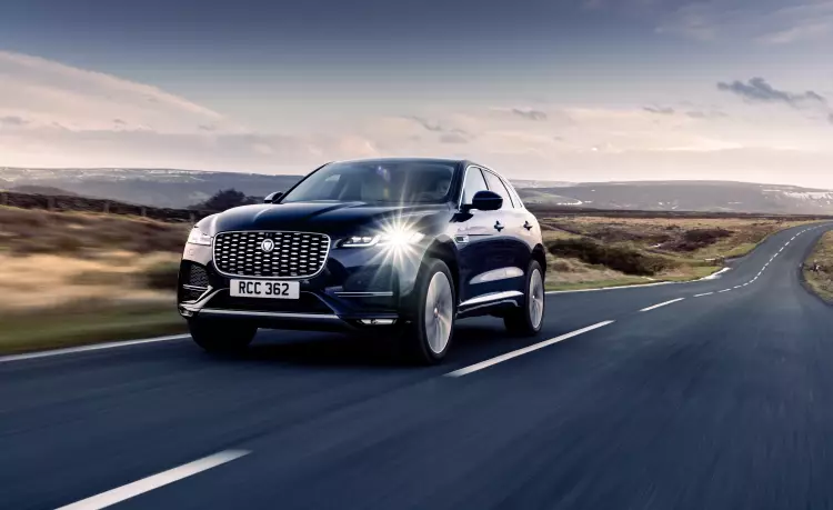 Image of a Jaguar F-Pace SUV