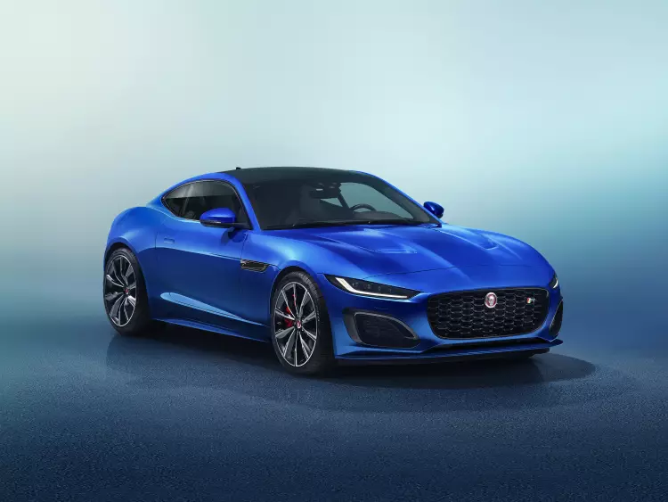 Image of a Jaguar F-Type car