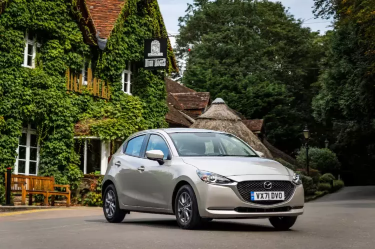 Image of a Mazda 2 supermini