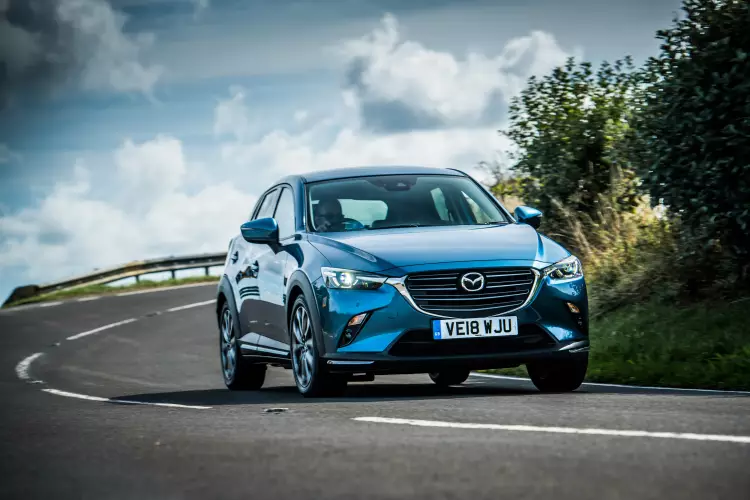 Image of a Mazda CX3 car
