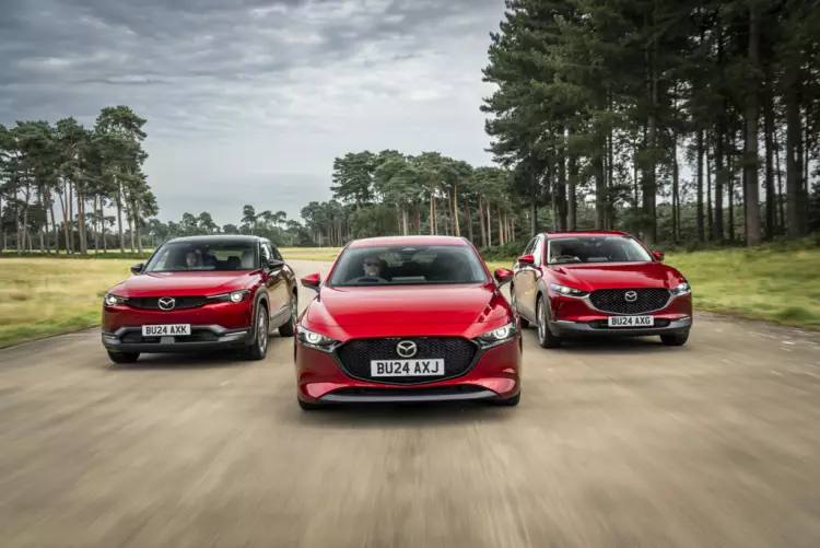 Image of a Mazda car