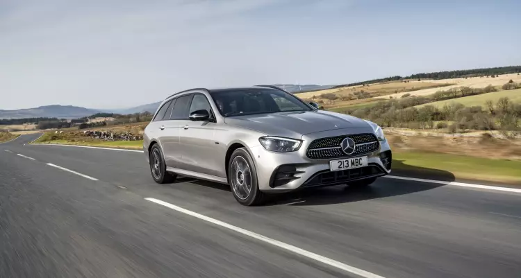 Image of a Mercedes E Class executive car