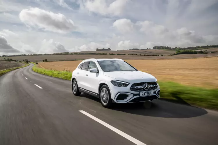 Image of a Mercedes GLA SUV