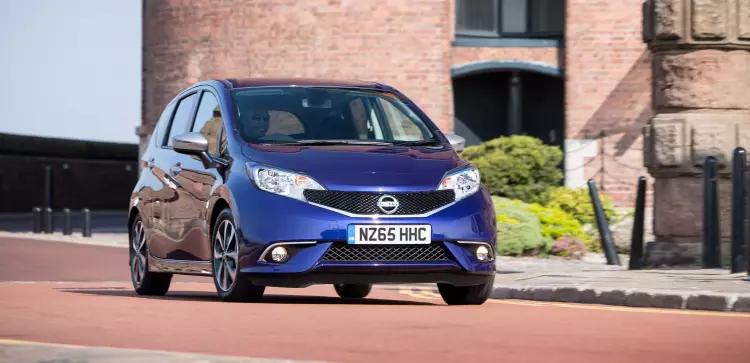 Image of a Nissan Note people carrier