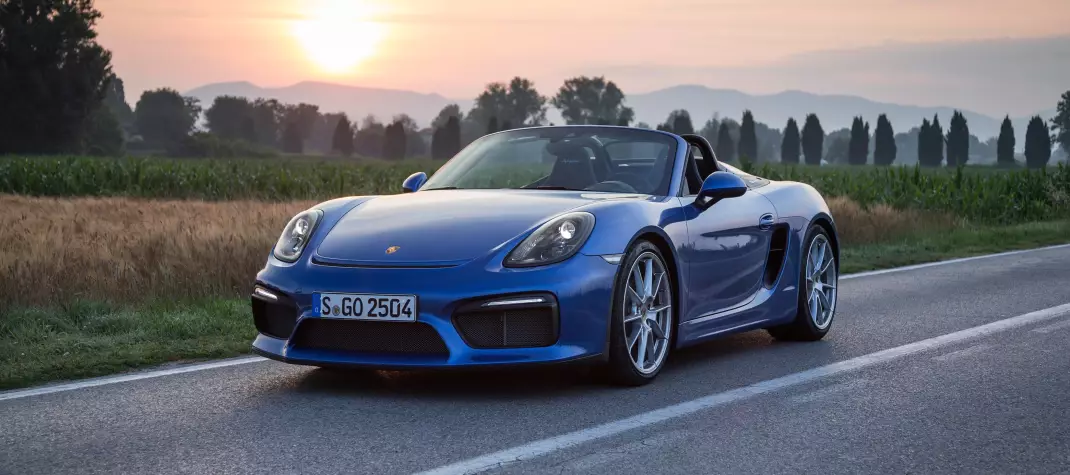 Image of a Porsche Boxster car