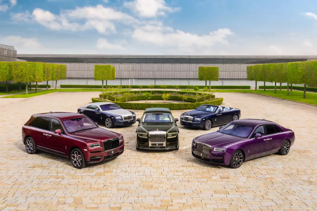 Image of a Rolls-Royce car