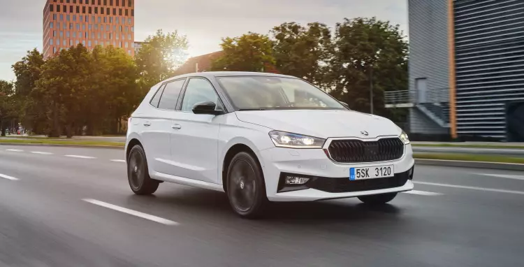 Image of a Skoda Fabia supermini