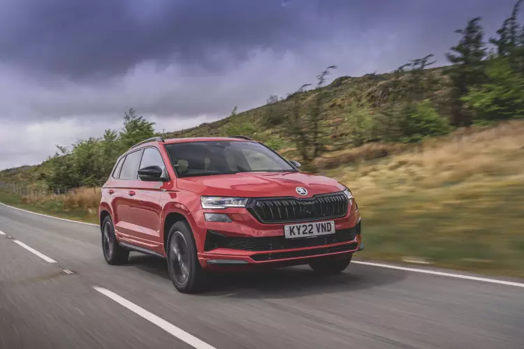 Image of a Skoda Karoq SUV