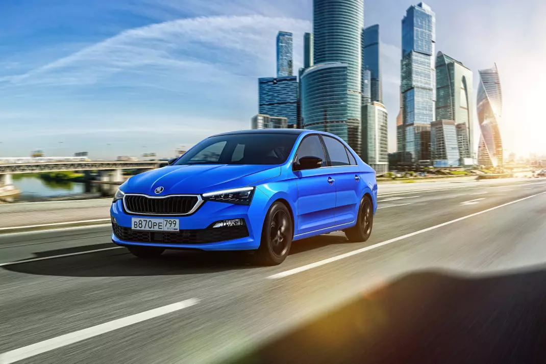 Image of a Skoda Rapid car