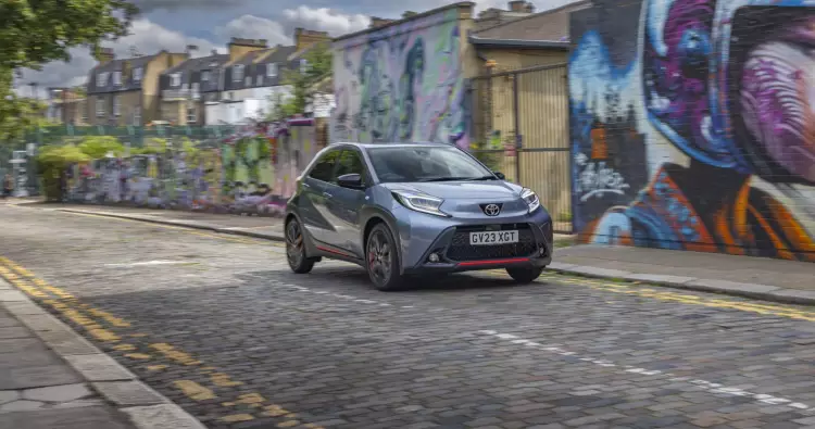 Image of a Toyota AYGO city car