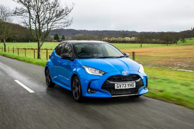 Image of a Toyota Yaris supermini