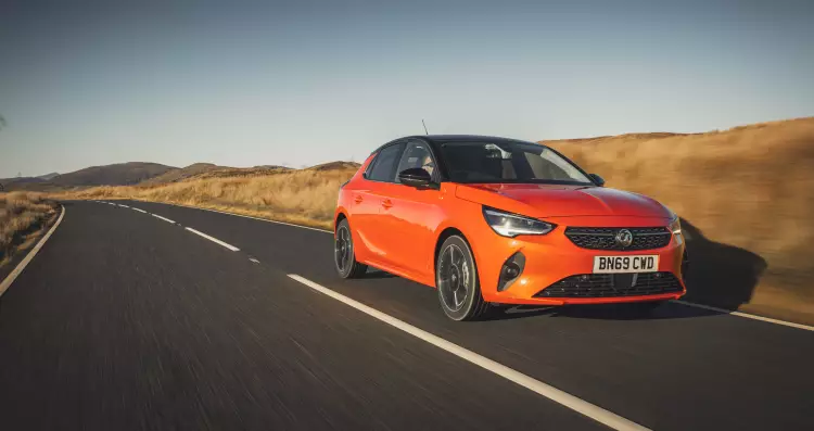 Image of a Vauxhall Corsa supermini
