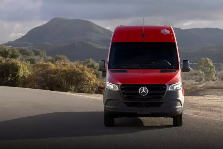 Image of a high roof van