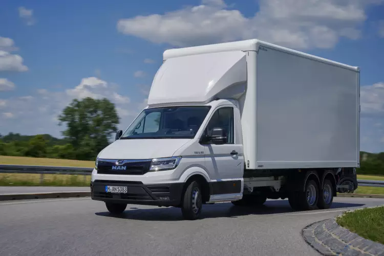 Image of a luton van