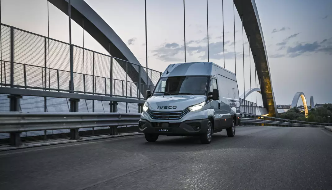 Image of a Iveco van