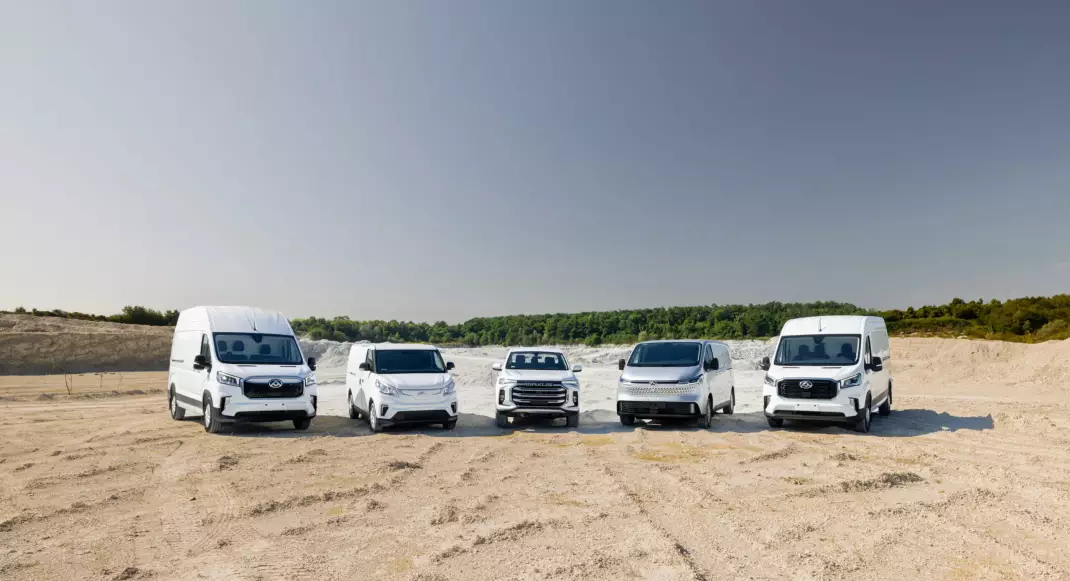 Image of a Maxus van