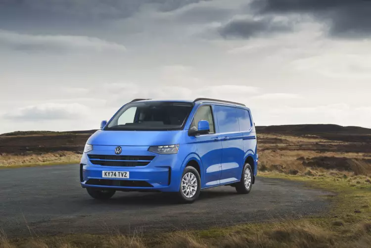 Image of a Volkswagen Transporter van