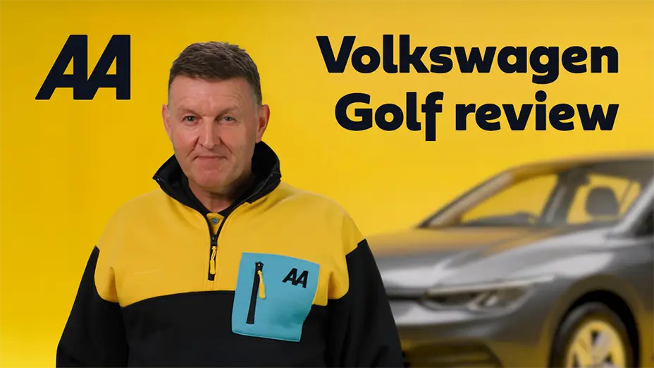 Volkswagen Golf video button