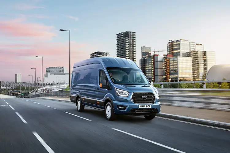 Example of an extra-long wheelbase van